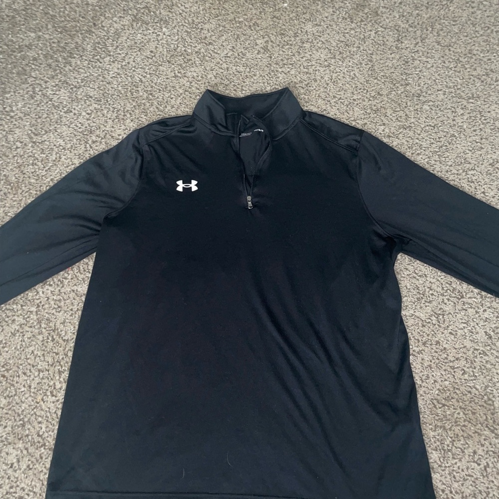 Under Armour Black Long Sleeve Pullover - Picture 2 of 6